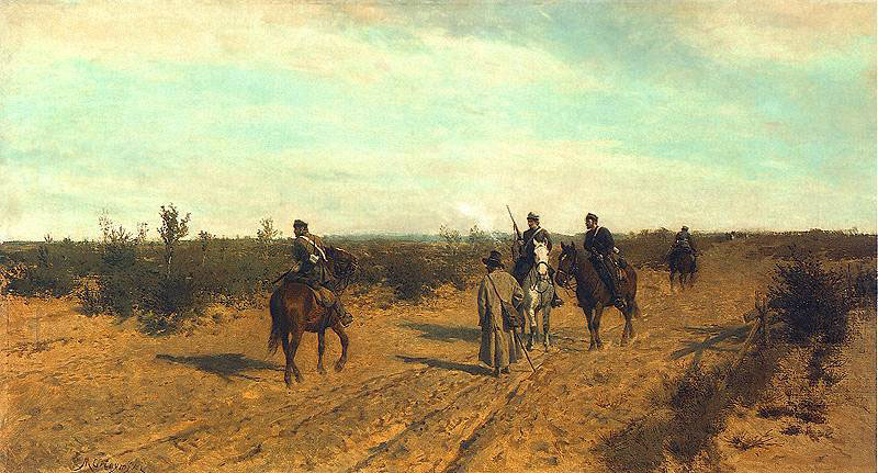 Maksymilian Gierymski Insurgent's patrol - picket.